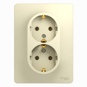 glossa-rozetka-dvoynaya-s-zazemleniem-16a-v-sbore-bezhevyiy